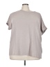 Cato 100% Polyester Gray Short Sleeve T-Shirt Size 22 - photo 1