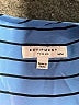 Equipment 100% Silk Blue Long Sleeve Silk Top Size M - photo 7