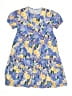 Unbranded 100% Polyester Print Blue Dress Size 140 cm / US 10 (estimated) - photo 1