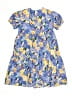 Unbranded 100% Polyester Print Blue Dress Size 140 cm / US 10 (estimated) - photo 2