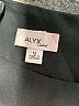 Alyx Solid Black Cocktail Dress Size 12 - photo 7
