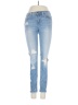 Flying Monkey Hearts Blue Jeans Size 25 waist - photo 1