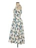 Assorted Brands Print Ivory Cocktail Dress Size S - photo 5