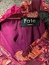 Fate 100% Polyester Burgundy Long Sleeve Blouse Size S - photo 7