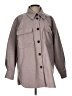 H&M 100% Viscose Gray Coat Size L - photo 1