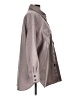 H&M 100% Viscose Gray Coat Size L - photo 4