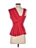 Escada Red Sleeveless Blouse Size EU 34 / US 4 - photo 2