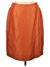 Jax Solid Orange Casual Skirt Size 12 - photo 1