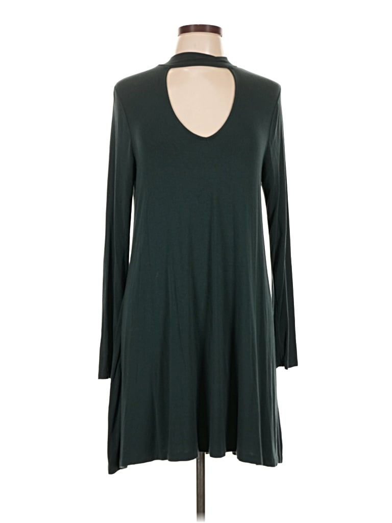Pre-owned Express Casual Dress In Green