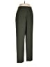 Athleta Solid Green Dress Pants Size 6 (tall) - photo 1