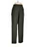 Athleta Solid Green Dress Pants Size 6 (tall) - photo 2