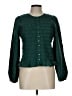 Universal Thread 100% Elastic Green Long Sleeve Blouse Size L - photo 1