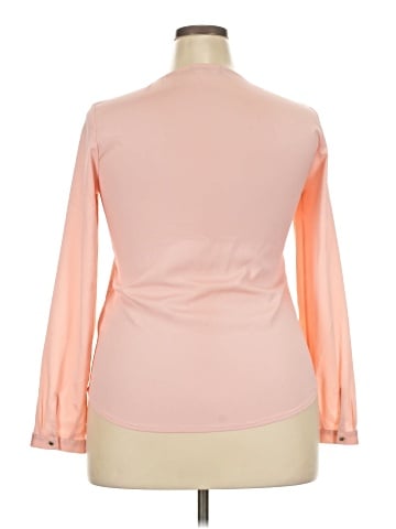 Karl Lagerfeld Paris Long Sleeve Blouse (view 2)