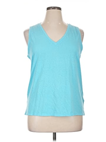 J.Crew Factory Store Sleeveless T-Shirt (view 1)