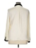 Zara Basic Color Block Ivory Long Sleeve Blouse Size XL - photo 2