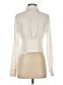 Intempo Ivory Long Sleeve Blouse Size S - photo 2