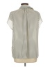 Max Studio 100% Polyester Houndstooth Ivory Sleeveless Blouse Size L - photo 2