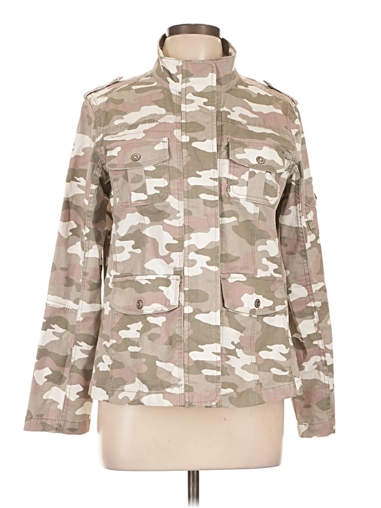 Pre-owned Kensie Jacket In Tan
