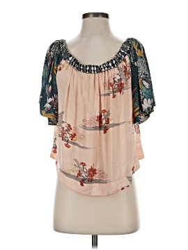Free People Short Sleeve Blouse