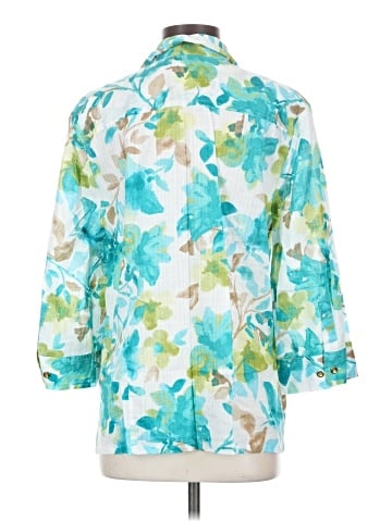 Karen Scott 3/4 Sleeve Blouse (view 2)