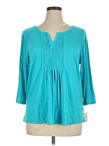 Talbots Outlet 3/4 Sleeve Blouse (view 1)