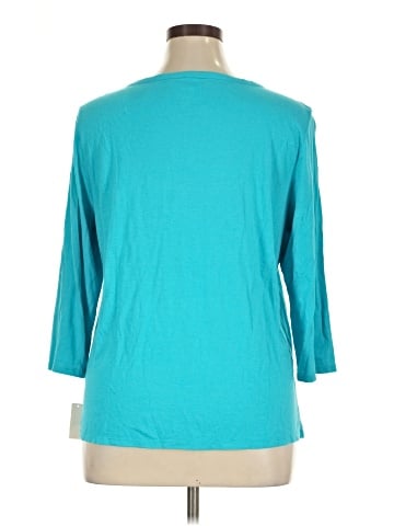 Talbots Outlet 3/4 Sleeve Blouse (view 2)