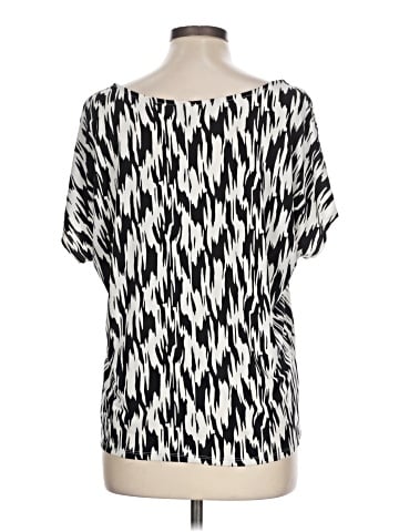 NY Collection Short Sleeve Blouse (view 2)
