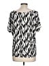 NY Collection Silver Short Sleeve Blouse Size L - photo 2