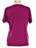 IMAN Burgundy Short Sleeve Top Size M - photo 2
