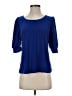 CeCe Blue 3/4 Sleeve Top Size S - photo 1