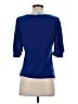 CeCe Blue 3/4 Sleeve Top Size S - photo 2