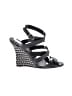 Manolo Blahnik Black Wedges Size EU 40 - photo 1