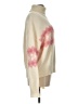&merci Chevron-herringbone Ivory Pullover Sweater Size L - photo 4