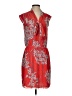 Max Studio 100% Polyester Print Red Cocktail Dress Size XS - photo 1
