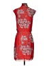 Max Studio 100% Polyester Print Red Cocktail Dress Size XS - photo 2