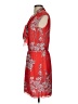 Max Studio 100% Polyester Print Red Cocktail Dress Size XS - photo 5