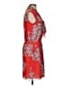 Max Studio 100% Polyester Print Red Cocktail Dress Size XS - photo 4