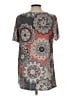 TwentyTen Gray Short Sleeve Top Size L - photo 2