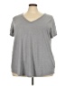 Torrid Gray Short Sleeve T-Shirt Size 4X Plus (4) - photo 1