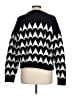 Unbranded Chevron-herringbone Black Pullover Sweater Size L - photo 2