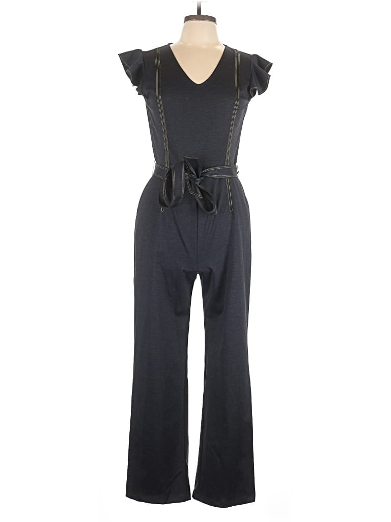 Pre-owned T Tahari Jumpsuit In Black