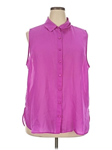 Attention Sleeveless Blouse (view 1)