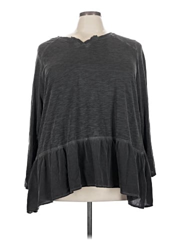 LOGO by Lori Goldstein 3/4 Sleeve T-Shirt (view 1)