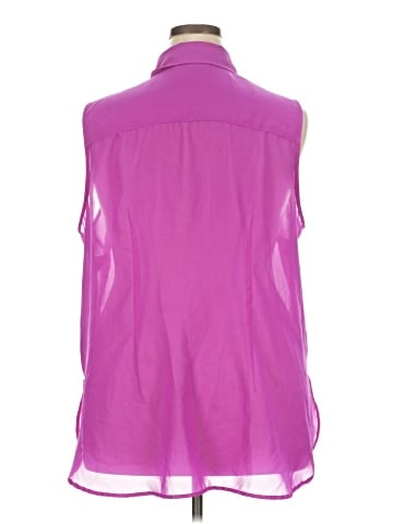 Attention Sleeveless Blouse (view 2)