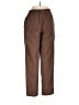Assorted Brands Solid Brown Casual Pants Size M (estimated) - photo 2