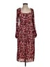 Vero Moda Floral Red Casual Dress Size XS - photo 1