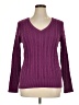 St. John's Bay Purple Pullover Sweater Size XL - photo 1