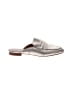 Tahari 100% Leather Silver Mule/Clog Size 7 1/2 - photo 1