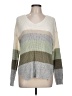 Cloud Chaser 100% Acrylic Color Block Ivory Pullover Sweater Size L - photo 1