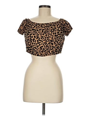 Hollister Short Sleeve Blouse (view 1)